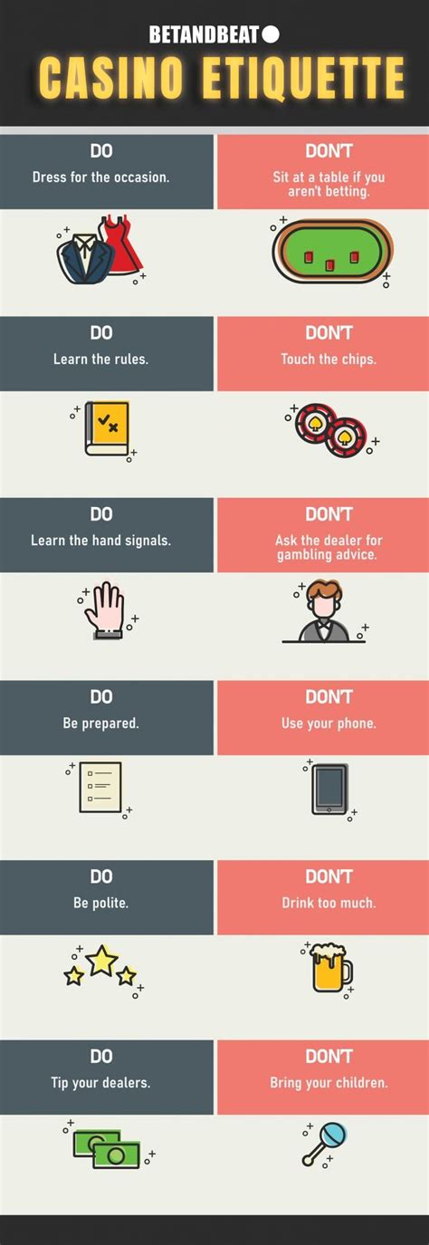 Casino Etiquette — All You Need To Know Before Going To A .